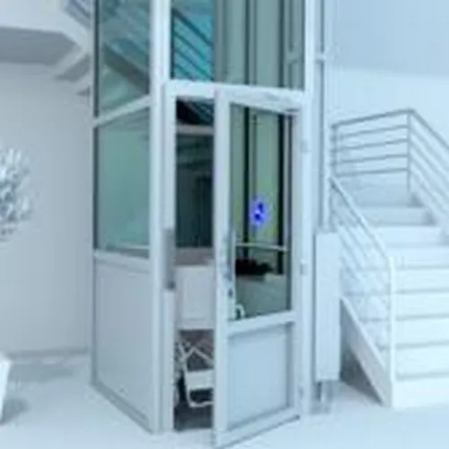 Plataforma de acessibilidade elevador residencial